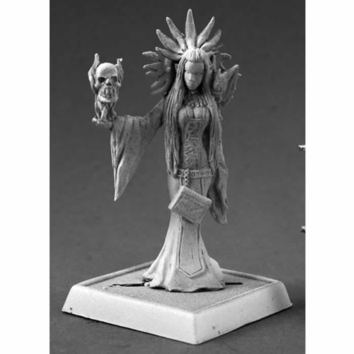 RPR60130 Diabolist Wizard Miniatures 25mm Heroic Scale Pathfinder Series Main Image