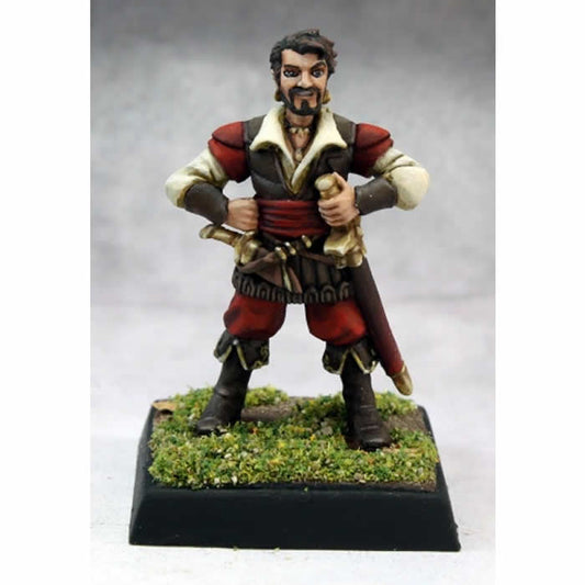 RPR60148 Sandru Vhiski Pirate Miniatures 25mm Heroic Scale Pathfinder Main Image