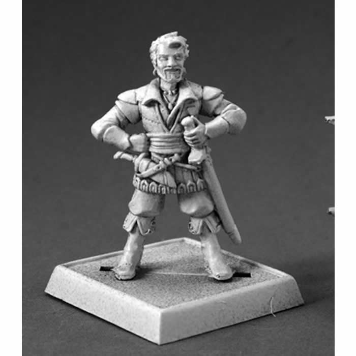 RPR60148 Sandru Vhiski Pirate Miniatures 25mm Heroic Scale Pathfinder 3rd Image