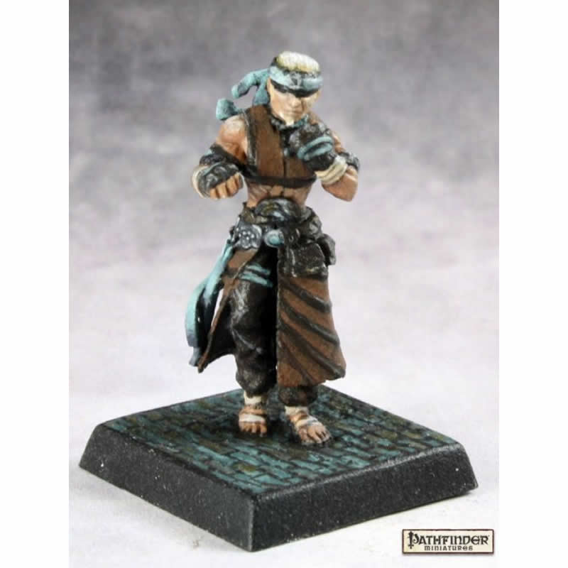 RPR60152 Brotherhood of the Seal Monk Miniatures 25mm Heroic Scale Main Image