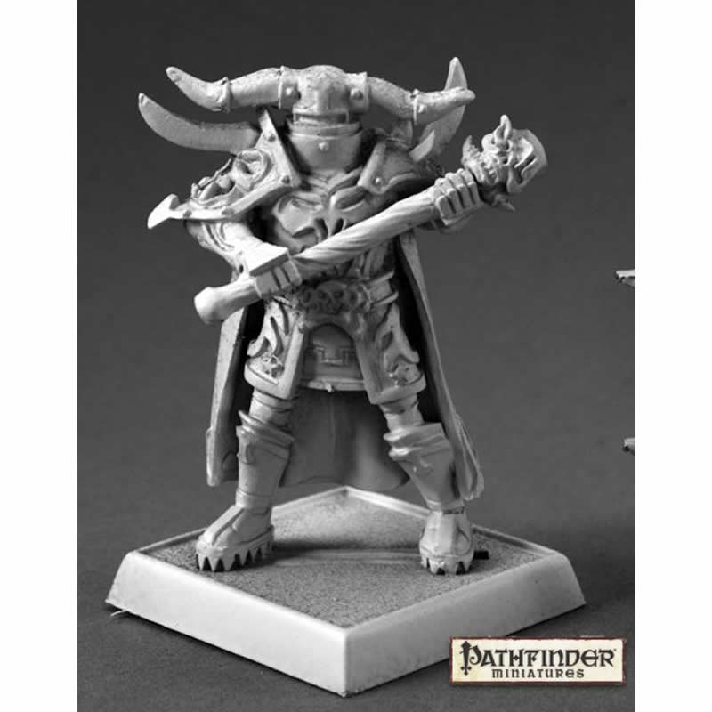 RPR60156 Graveknight Fighter Miniatures 25mm Heroic Scale Pathfinder 3rd Image