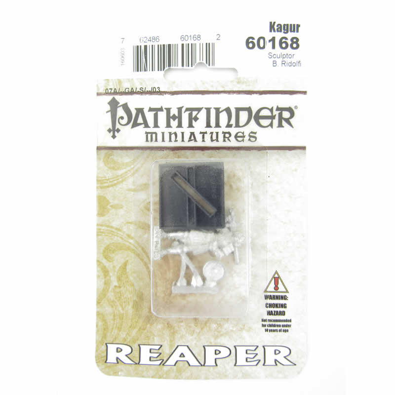 RPR60168 Kagur Blacklion Fighter Miniatures 25mm Heroic Scale Pathfinder 2nd Image