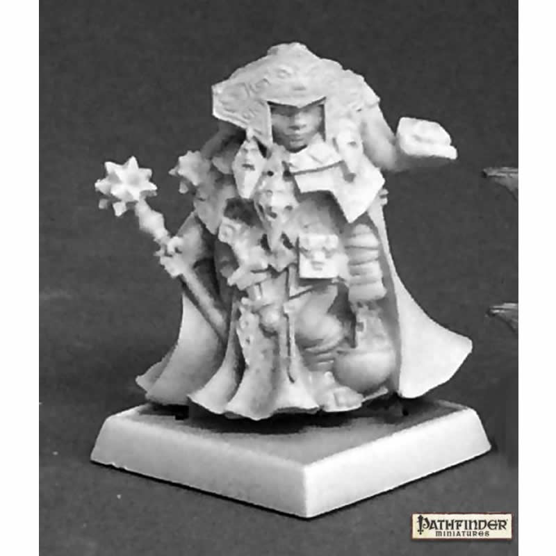RPR60180 Shardra Iconic Shaman Miniatures 25mm Heroic Scale Pathfinder Main Image