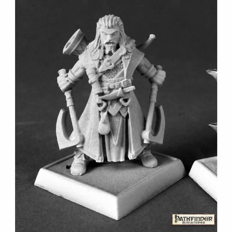 RPR60182 Hakon Iconic Skald Miniatures 25mm Heroic Scale Pathfinder Main Image