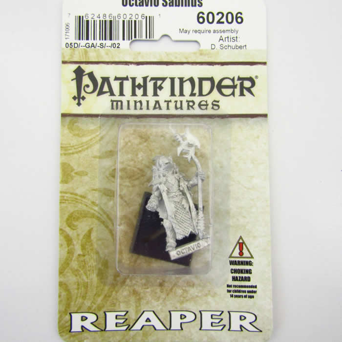 RPR60206 Octavio Sabinus Miniature 25mm Heroic Scale Pathfinder Series 2nd Image