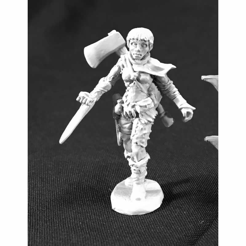 RPR62117 Female Glaive Miniature 25mm Heroic Scale Numenera Series Main Image