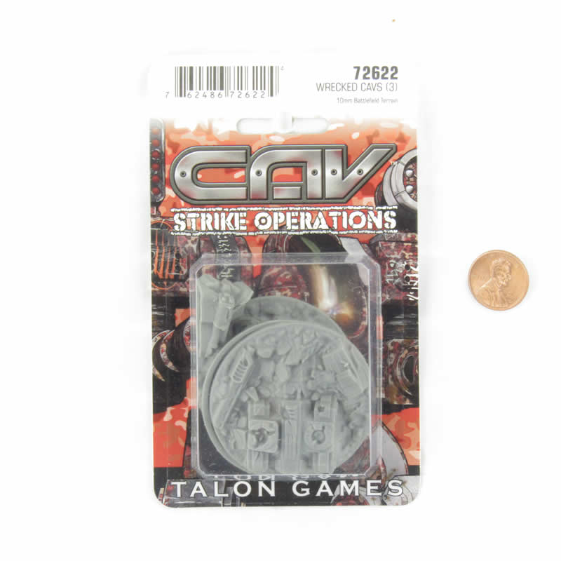 RPR72622 Wrecked Cavs Battlefield Terrain Supplies Miniature N-Scale CAV Strike Operations 2nd Image