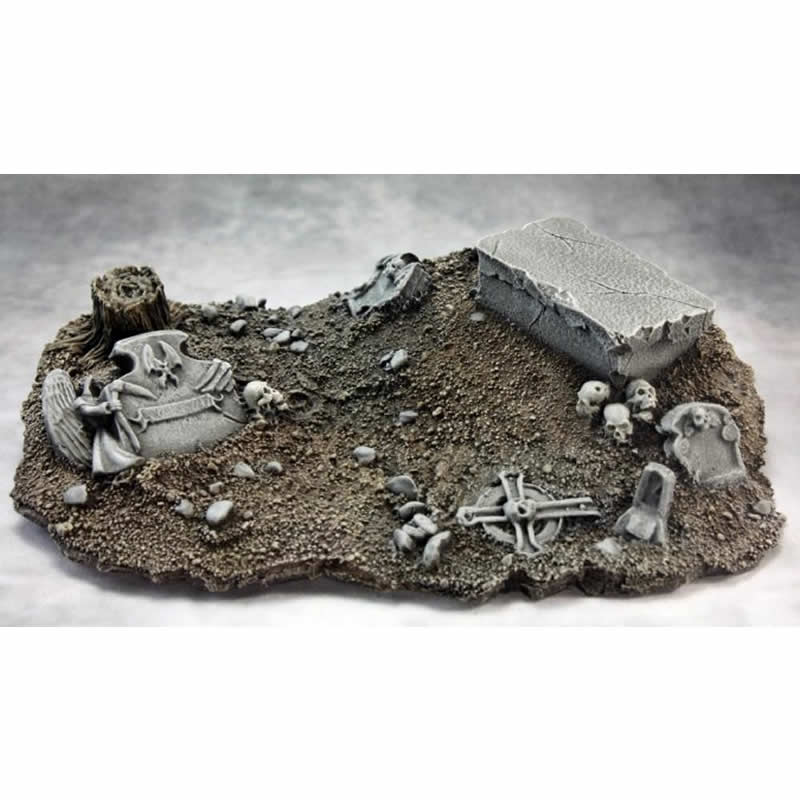 RPR74025 Graveyard Vignette Miniature Base Reaper Miniatures 3rd Image