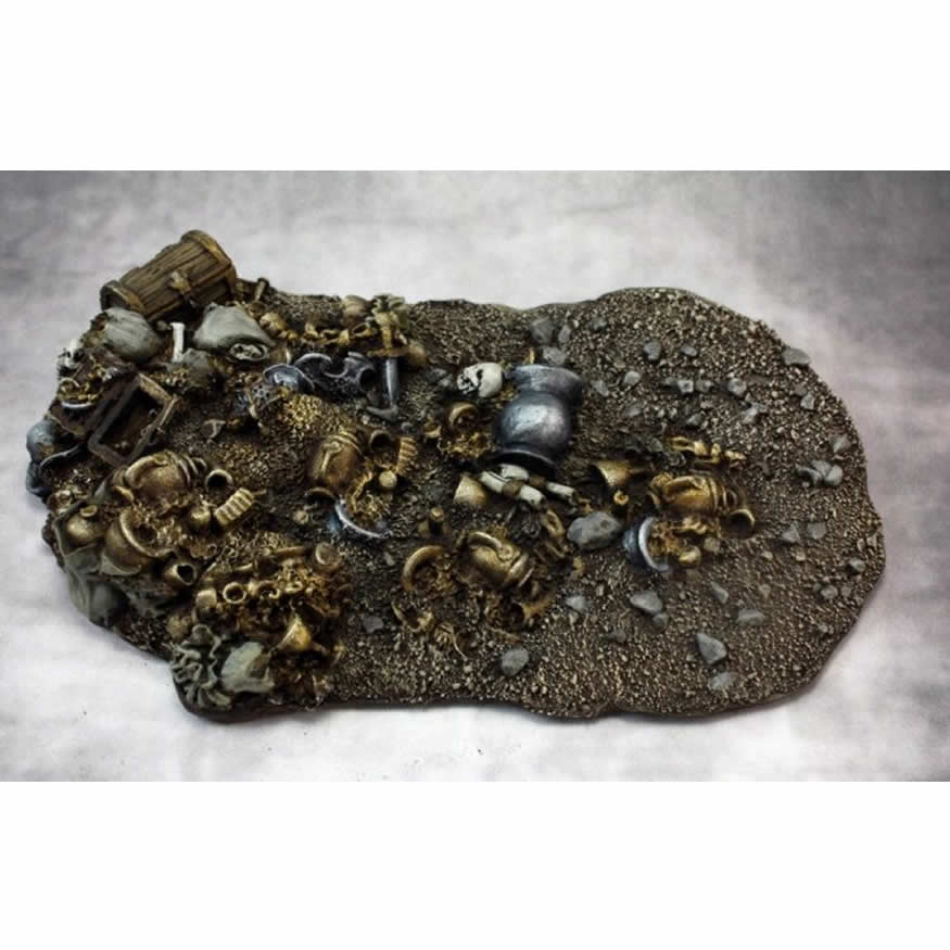RPR74026 Treasure Hoard Vignette Miniature Base Reaper Miniatures 3rd Image
