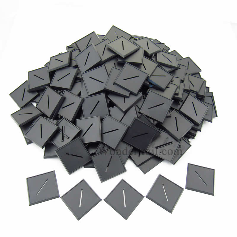 RPR74095 Plastic 2in Square Slotted Miniature Bases Pack of 250 Reaper Miniatures Main Image