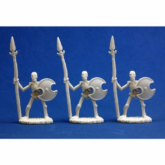 RPR77001 Skeletal Spearmen Miniature 25mm Heroic Scale Dark Heaven Main Image
