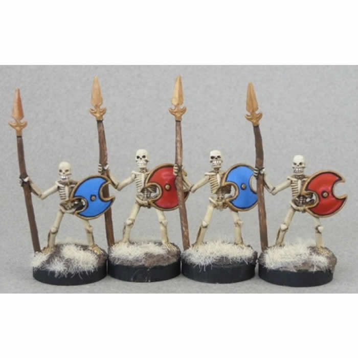 RPR77001 Skeletal Spearmen Miniature 25mm Heroic Scale Dark Heaven 3rd Image