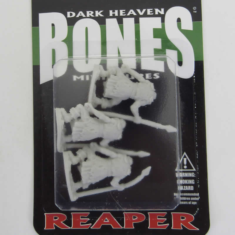 RPR77003 Orc Spearmen Miniature 25mm Heroic Scale Dark Heaven Bones 2nd Image
