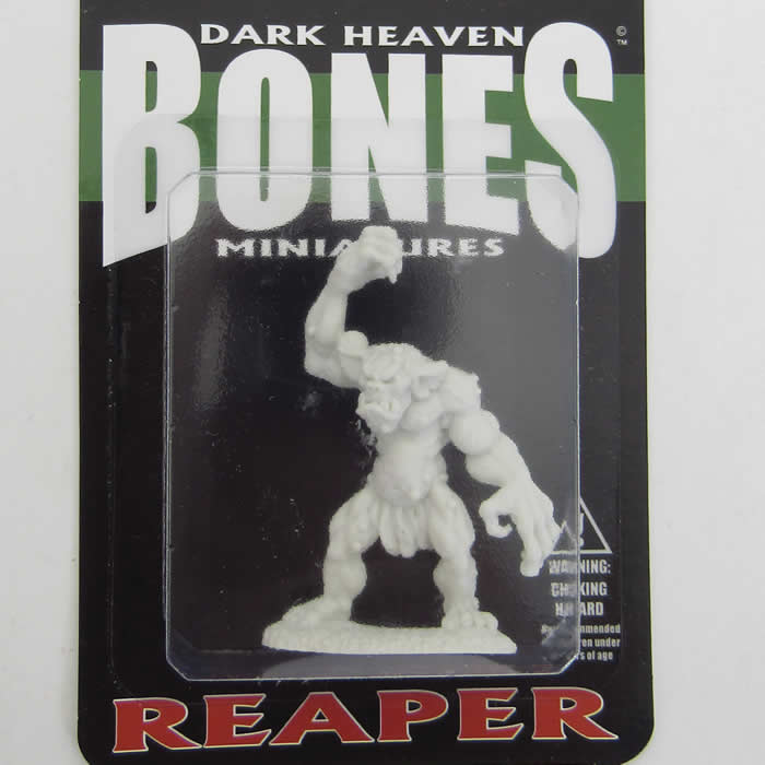 RPR77004 Cave Troll Miniature 25mm Heroic Scale Dark Heaven Bones 2nd Image
