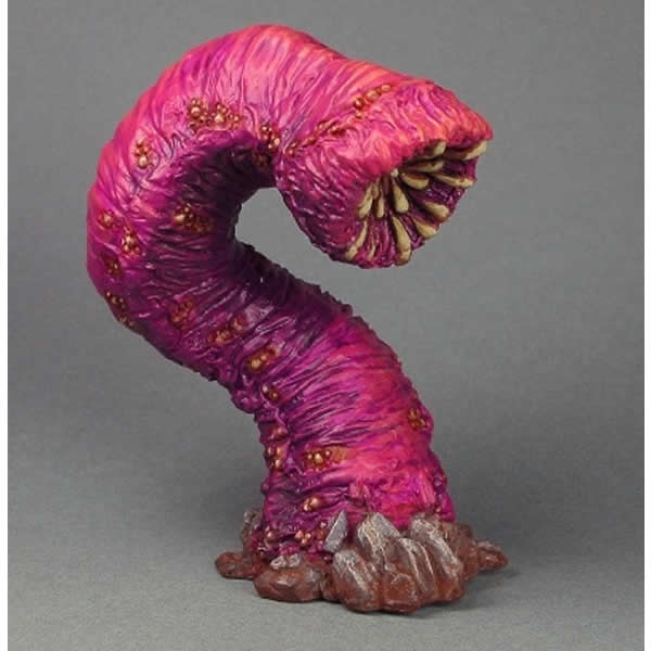 RPR77006 Great Worm Miniature 25mm Heroic Scale Dark Heaven Bones Reaper Miniatures 3rd Image
