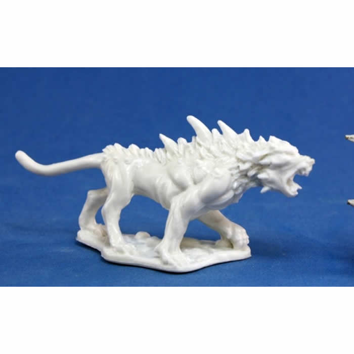 RPR77038 Hell Hound Miniature 25mm Heroic Scale Dark Heaven Bones Main Image