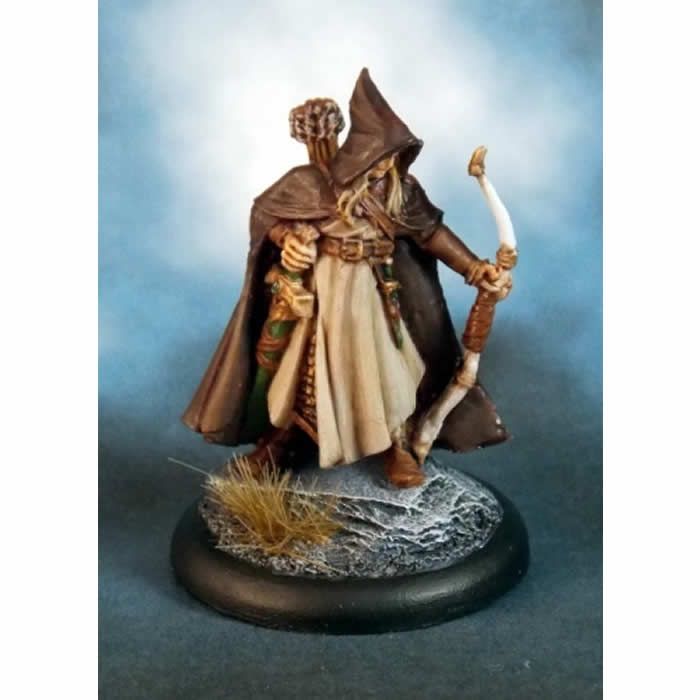 RPR77049 Arthrand Nightblade Elf Ranger Miniature 25mm Heroic Scale Main Image