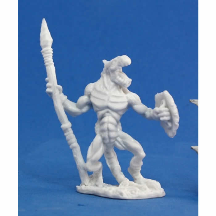 RPR77050 Lizardman Soldier Miniature 25mm Heroic Scale Dark Heaven Main Image
