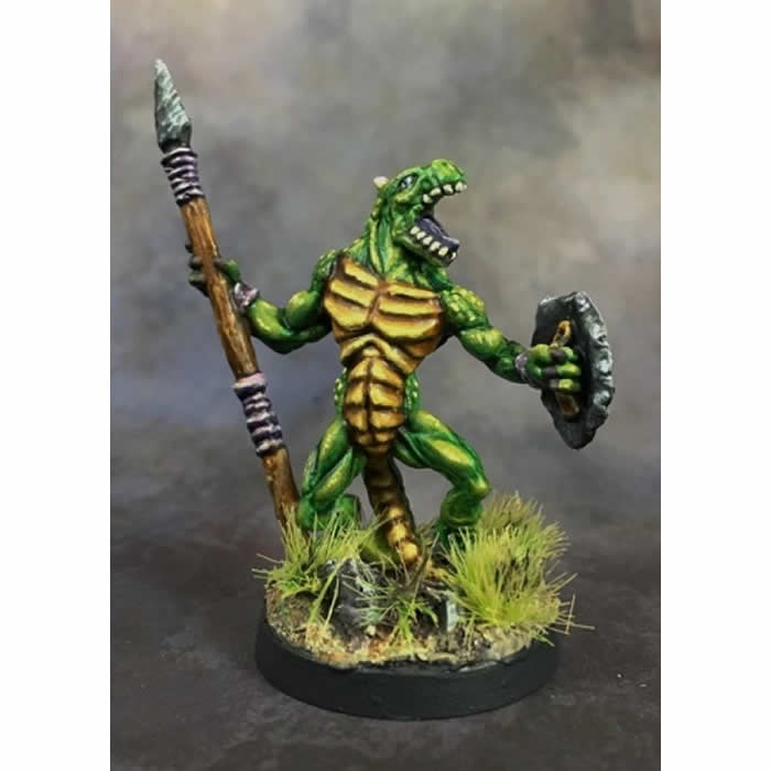 RPR77050 Lizardman Soldier Miniature 25mm Heroic Scale Dark Heaven 3rd Image