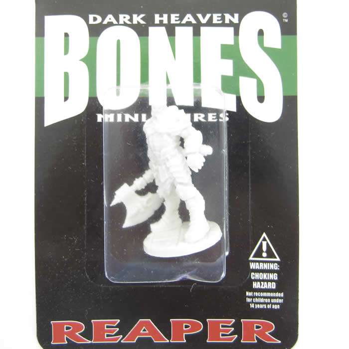 RPR77055 Anval Thricedamned Evil Warrior Miniature 25mm Heroic Scale 2nd Image