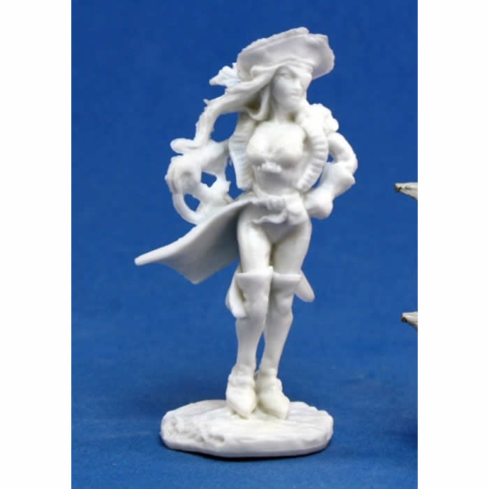 RPR77135 Mariel Twinspar Female Pirate Miniature 25mm Heroic Scale 3rd Image