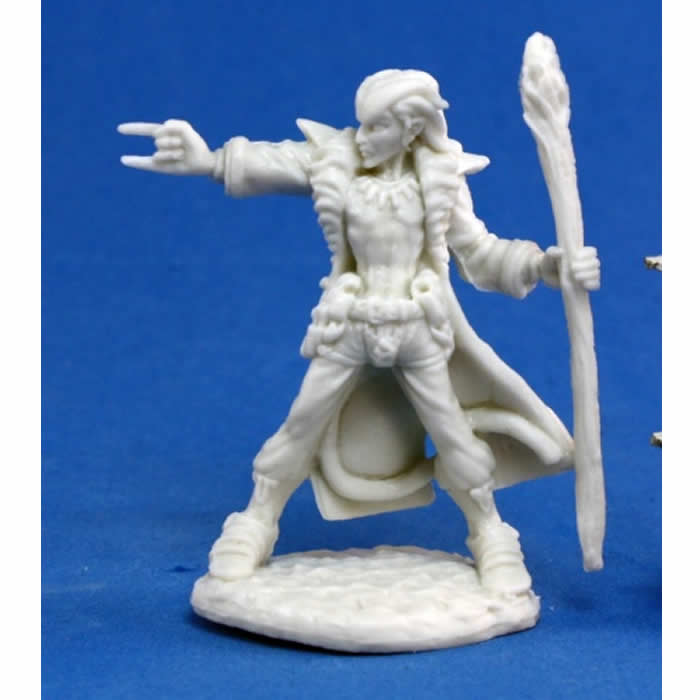 RPR77149 Damien Hellborn Wizard Miniature 25mm Heroic Scale 3rd Image