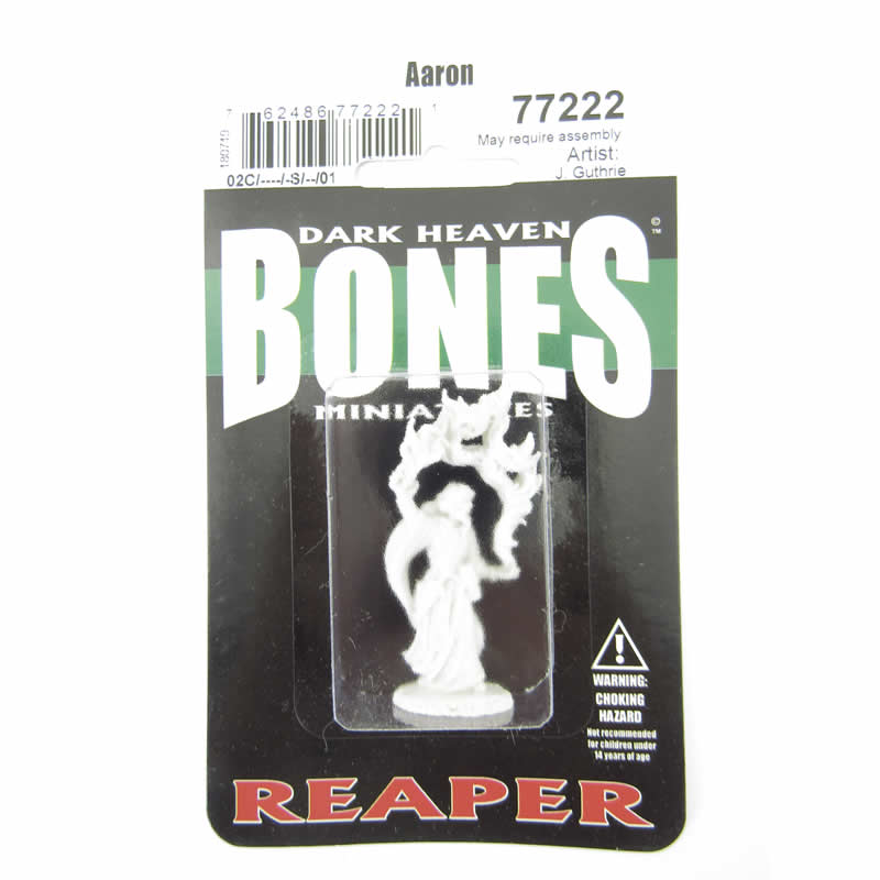 RPR77222 Aaron Mage Miniature 25mm Heroic Scale Dark Heaven Bones 2nd Image