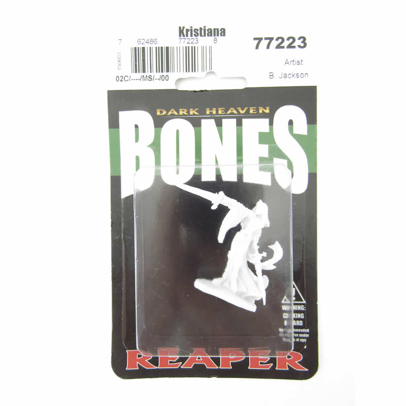 RPR77223 Kristiana Fighter Miniature 25mm Heroic Scale Dark Heaven 2nd Image