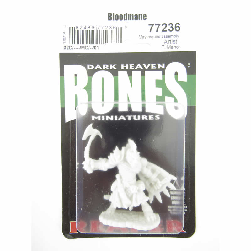 RPR77236 Bloodmane Gnoll Warrior Miniature 25mm Heroic Scale Dark Heaven Bones Reaper Miniatures 2nd Image