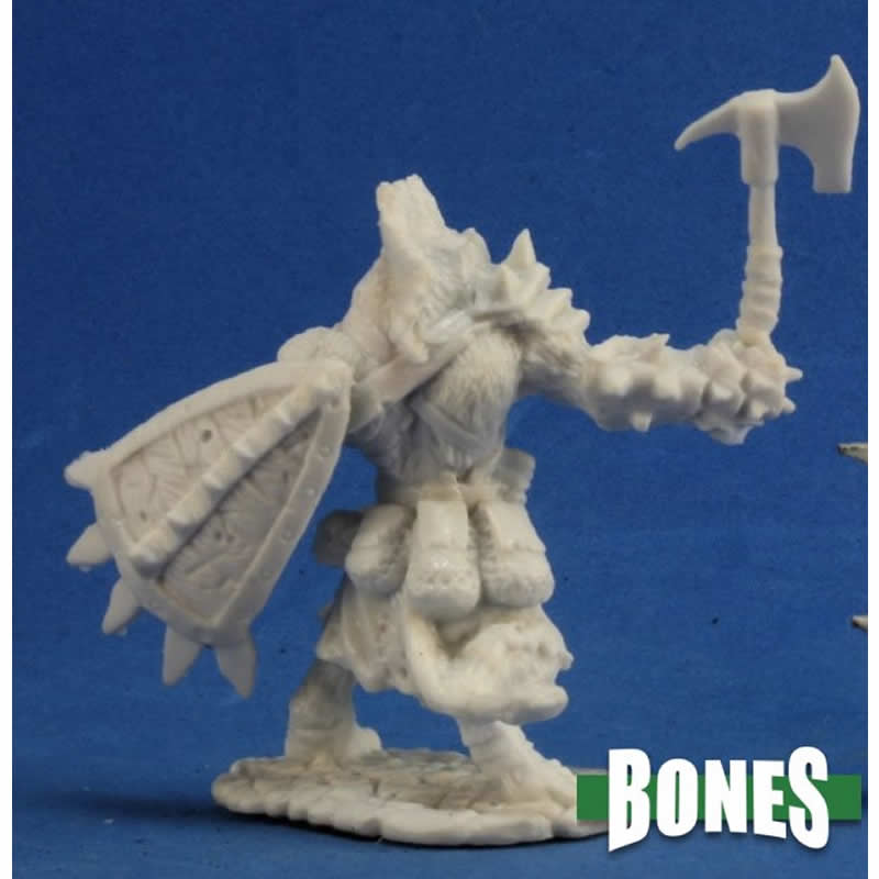 RPR77236 Bloodmane Gnoll Warrior Miniature 25mm Heroic Scale Dark Heaven Bones Reaper Miniatures 3rd Image