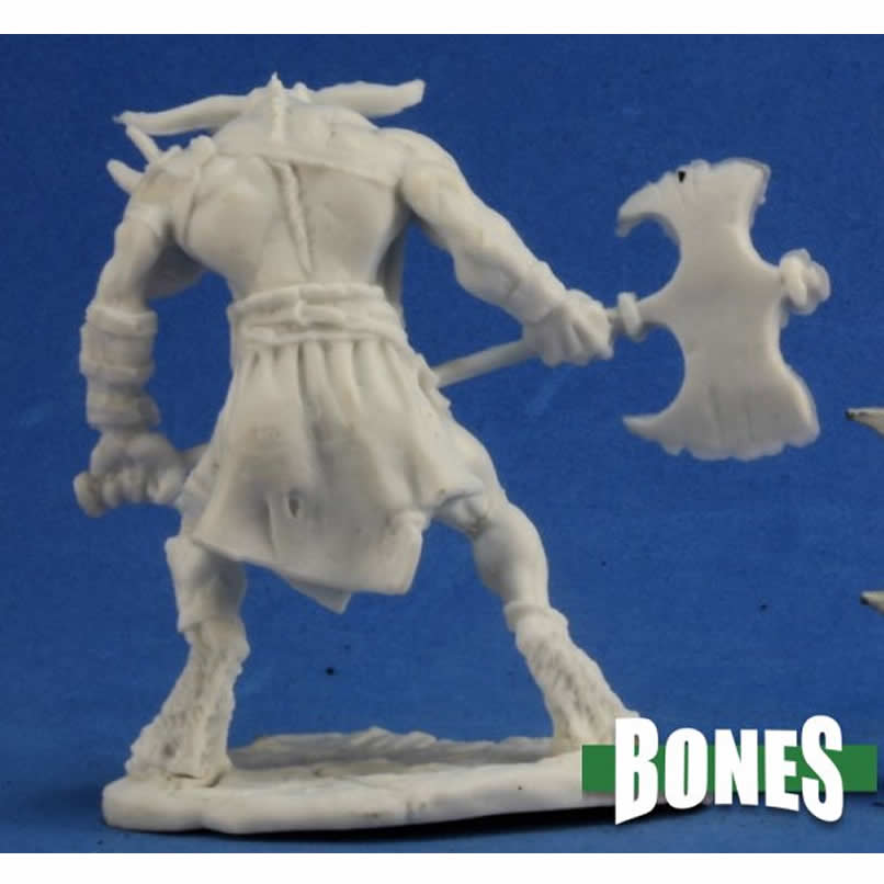 RPR77251 Bloodhoof Minotaur Barbarian Miniature 25mm Heroic Scale 3rd Image