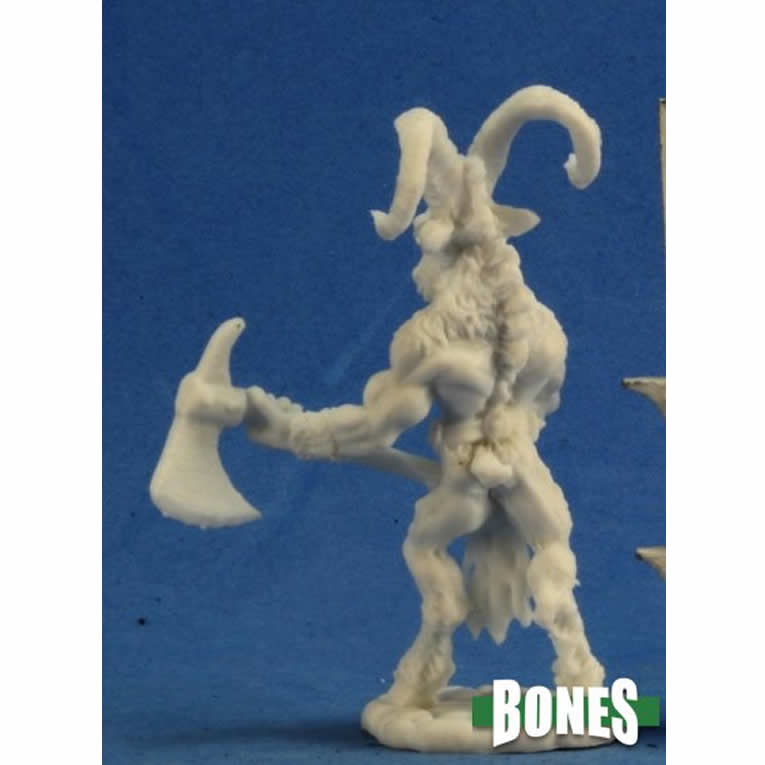 RPR77253 Beastman Warrior 2 Miniature 25mm Heroic Scale Bones 3rd Image