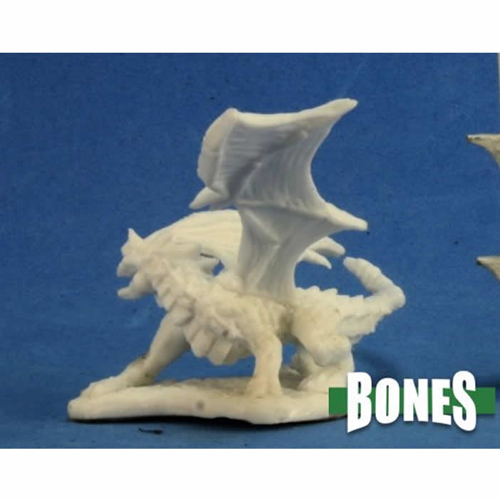 RPR77271 Dragon Hatchling Blue Miniature 25mm Heroic Scale Bones 3rd Image