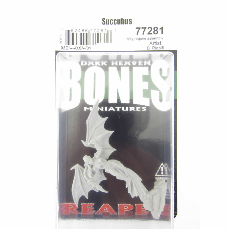 RPR77281 Succubus Miniature 25mm Heroic Scale Figure Dark Heaven Bones 2nd Image