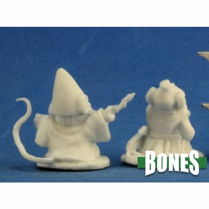 RPR77288 Mousling Sorcerer and Samurai Miniature 25mm Heroic Scale Figure 3rd Image