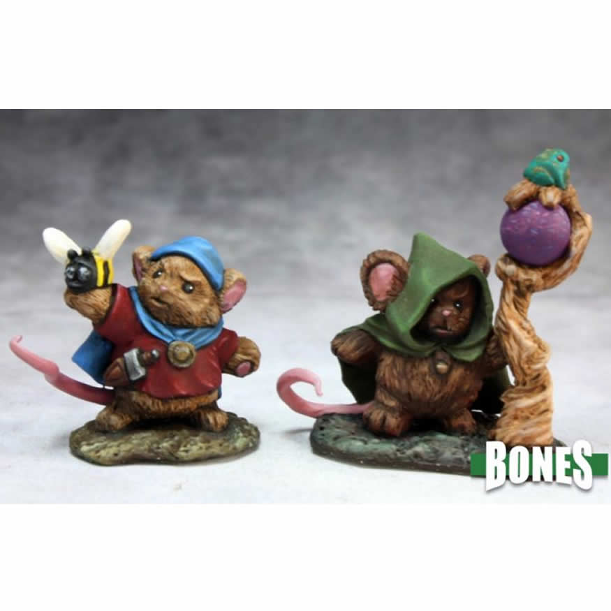 RPR77290 Mousling Druid and Beekeeper Miniature 25mm Heroic Scale Figure 4th Image