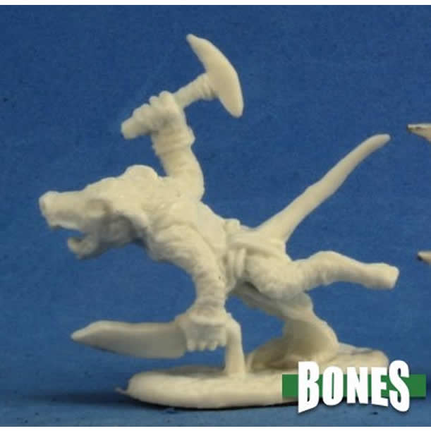 RPR77293 Wererat Berserker Miniature 25mm Heroic Scale Figure 3rd Image