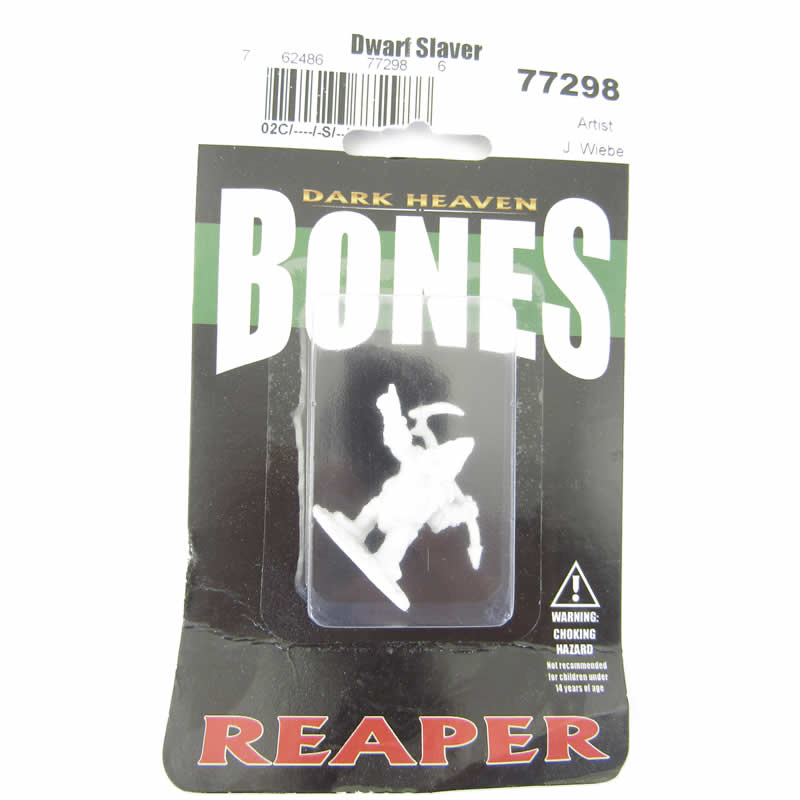 RPR77298 Dwarf Slaver Miniature 25mm Heroic Scale Figure Bones 2nd Image
