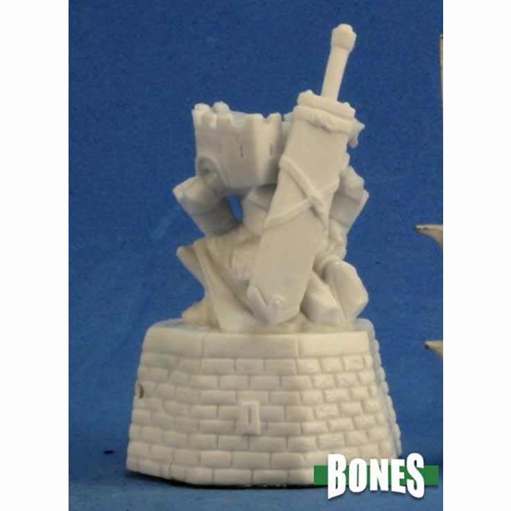 RPR77303 Male Paladin Miniature 25mm Heroic Scale Figure Bones 3rd Image