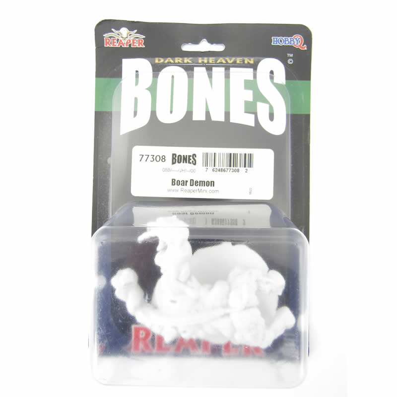 RPR77308 Boar Demon Miniature 25mm Heroic Scale Figure Dark Heaven Bones 2nd Image