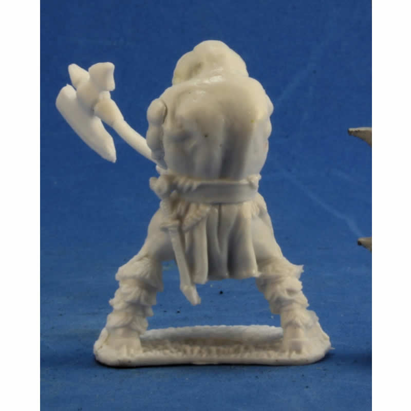 RPR77373 Barbarian Male Warrior Miniature 25mm Heroic Scale Figure Dark Heaven Bones 3rd Image