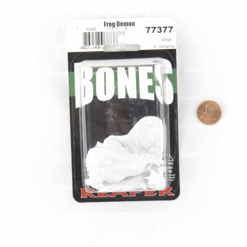RPR77377 Toad Demon Miniature 25mm Heroic Scale Figure Dark Heaven Bones 2nd Image