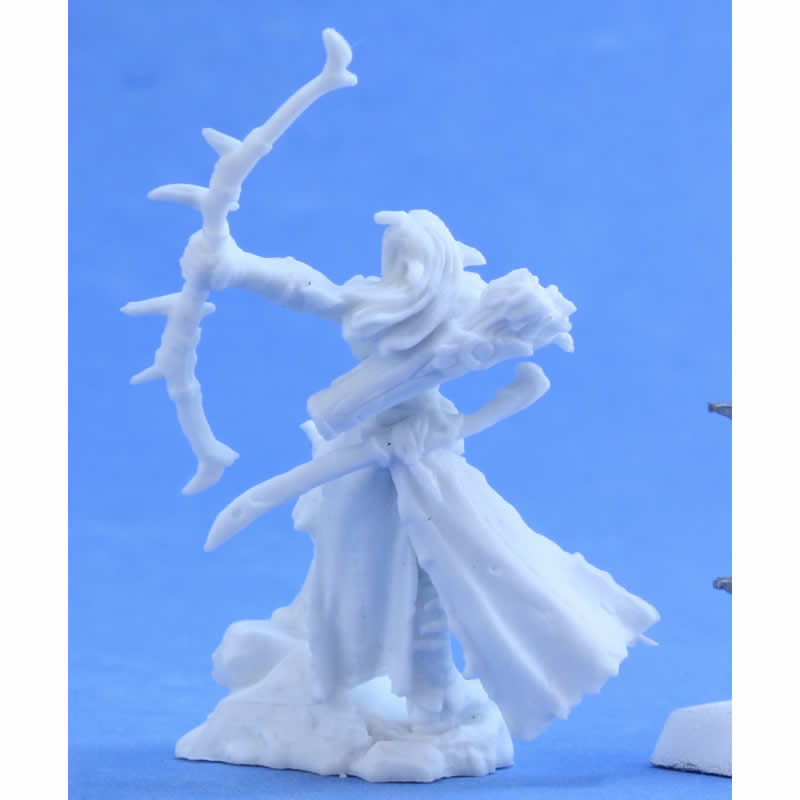 RPR77384 Arathanel Elf Ranger Miniature 25mm Heroic Scale Figure Dark Heaven Bones 3rd Image