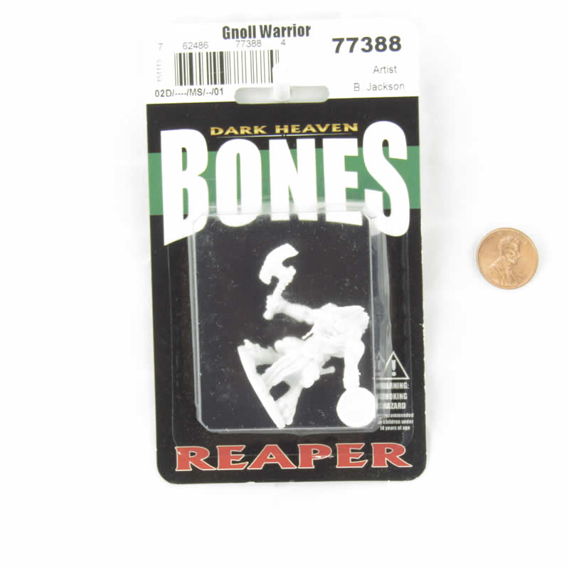 RPR77388 Gnoll Warrior Miniature 25mm Heroic Scale Figure Dark Heaven Bones 2nd Image