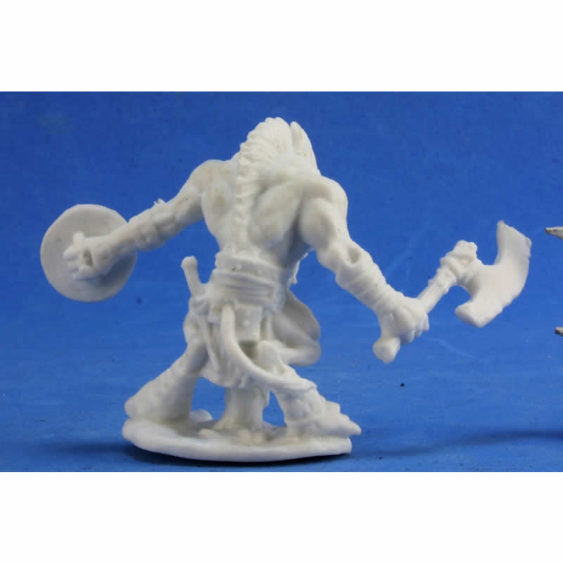 RPR77388 Gnoll Warrior Miniature 25mm Heroic Scale Figure Dark Heaven Bones 3rd Image