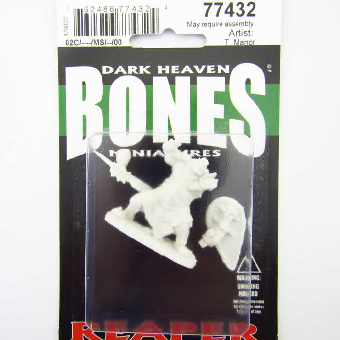 RPR77432 Orc Slicer Scimitar And Shield Miniature 25mm Heroic Scale 2nd Image