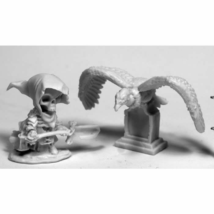 RPR77485 Mr Bones and Buzzy Miniature 25mm Heroic Scale Dark Heaven Main Image