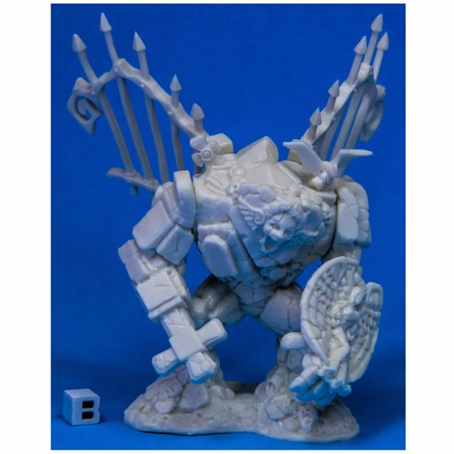 RPR77526 Graveyard Golem Miniature 25mm Heroic Scale Bones 4th Image
