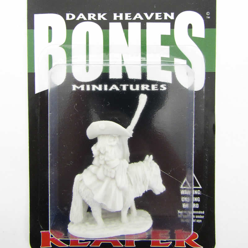 RPR77575 Mounted Battle Mage Miniature 25mm Heroic Scale Dark Heaven 2nd Image