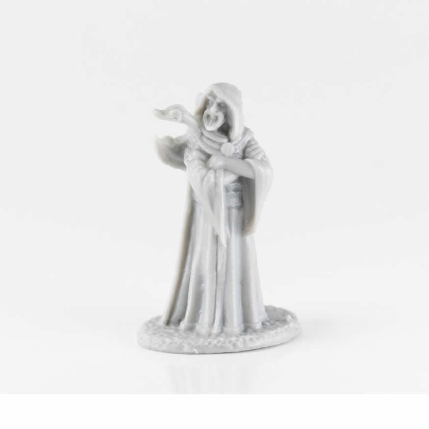 RPR77663 Zenfis Zadar Wizard Miniature 25mm Heroic Scale Figure Dark Heaven Bones Main Image